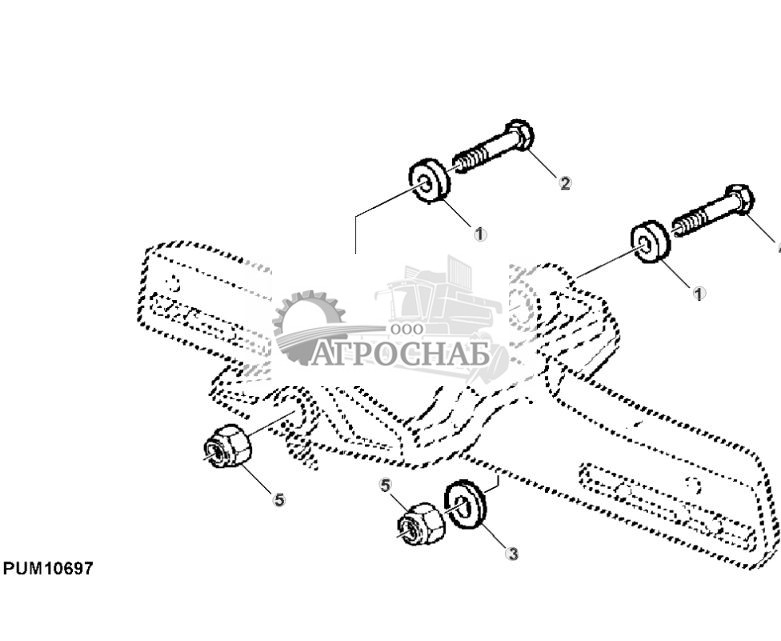 ПОДВЕСКА ПЕРЕДНЕГО МОСТА (БЕЗ ПРИВОДА НА ПЕРЕДНИЕ КОЛЕСА) - ST305221 381.jpg